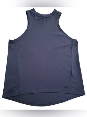 Under Armour Women's Dark Periwinkle Loose Heatgear Performance Tank Top